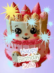 Happy Birthday Sofia GIF