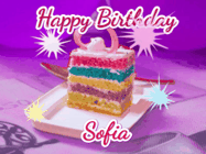 Happy Birthday Sofia GIF