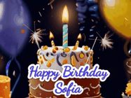 Happy Birthday Sofia GIF