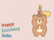 Happy Birthday Sofia GIF
