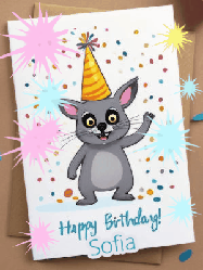 Happy Birthday Sofia GIF