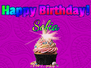 Happy Birthday Sofia GIF