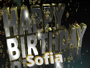 Happy Birthday Sofia GIF