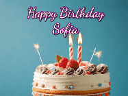 Happy Birthday Sofia GIF