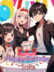 Happy Birthday Sofia GIF
