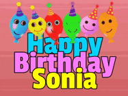 Happy Birthday Sonia GIF