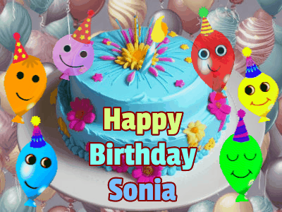 Happy Birthday Sonia GIF 34