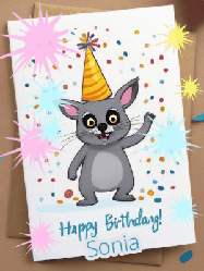 Happy Birthday Sonia GIF