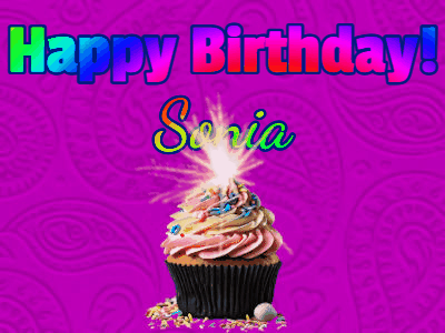 Happy Birthday Sonia GIF 43