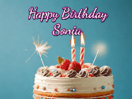 Happy Birthday Sonia GIF