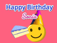Happy Birthday Sonia GIF