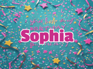 Happy Birthday Sophia GIF