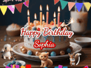 Happy Birthday Sophia GIF
