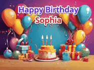 Happy Birthday Sophia GIF