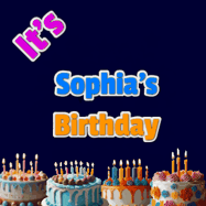 Happy Birthday Sophia GIF