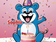 Happy Birthday Sophia GIF