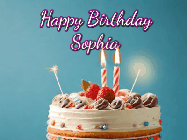Happy Birthday Sophia GIF