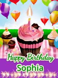 Happy Birthday Sophia GIF