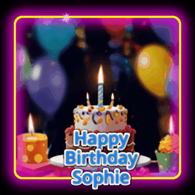 Happy Birthday Sophie GIF 101