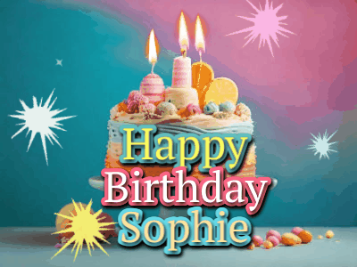 Happy Birthday Sophie GIF 68