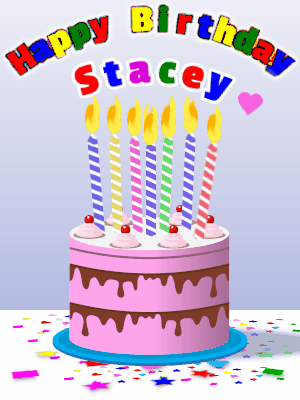 Happy Birthday Stacey GIF 4