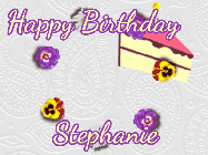 Happy Birthday Stephanie GIF