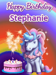 Happy Birthday Stephanie GIF