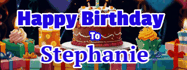 Happy Birthday Stephanie GIF