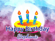 Happy Birthday Stephanie GIF