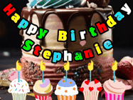 Happy Birthday Stephanie GIF