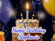 Happy Birthday Stephanie GIF