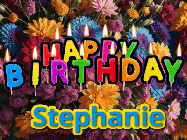 Happy Birthday Stephanie GIF