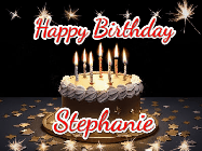 Happy Birthday Stephanie GIF