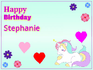 Happy Birthday Stephanie GIF