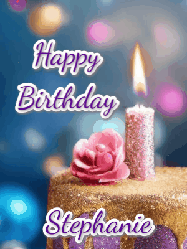 Happy Birthday Stephanie GIF