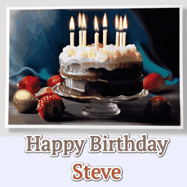 Happy Birthday Steve GIF