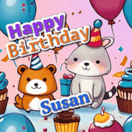 Happy Birthday Susan GIF