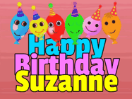 Happy Birthday Suzanne GIF