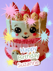 Happy Birthday Suzanne GIF