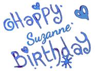 Happy Birthday Suzanne GIF