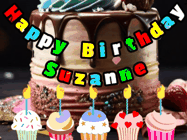 Happy Birthday Suzanne GIF