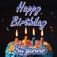 Happy Birthday Suzanne GIF