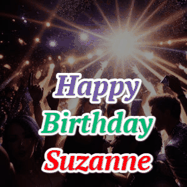 Happy Birthday Suzanne GIF