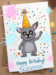 Happy Birthday Suzanne GIF