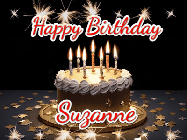 Happy Birthday Suzanne GIF