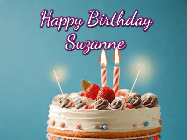 Happy Birthday Suzanne GIF