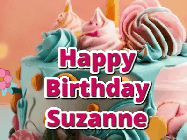 Happy Birthday Suzanne GIF