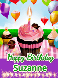 Happy Birthday Suzanne GIF