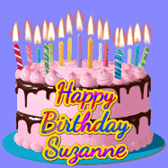 Happy Birthday Suzanne GIF