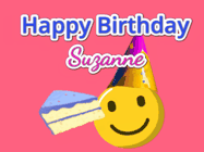 Happy Birthday Suzanne GIF